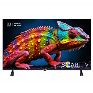 Flat Screen LED Smart <strong>TV</strong> 43/50/55/65 Inch 4K FHD with <strong>Android</strong> OS and for Ports-Black Cabinet - Product Image 3
