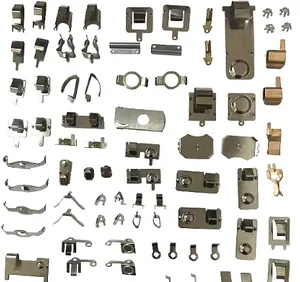 Individuelle leichtmetall-Stehlfeder elektrischer Kontakt Batterie Feder 2-Zellen-Batterie Kontakt
