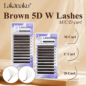 Vente en gros de plateaux d'extensions de <span class=keywords><strong>cils</strong></span> YY C D <span class=keywords><strong>M</strong></span> Marron, logo personnalisé, colorées, extensions de <span class=keywords><strong>cils</strong></span> 5D W, fournisseur de <span class=keywords><strong>cils</strong></span> Cilia 0.07 Clover Lash Supplies - Product Image 1