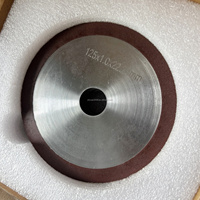 Disque de coupe diamanté en résine de 125 mm, outil de coupe en résine rouge pour céramique et carrelage