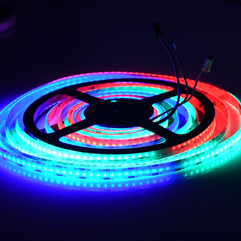 Dream Color Magic Digital Addressable Led Strip High Full Color Spot Light For Linear Led Cob Cob Led Strip Cob Strip LC8805 Rgb