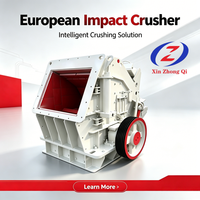 Équipement européen de concassage hydraulique à impact, système de concassage complet avec commande électrique pour le traitement des pierres dans les mines et les carrières