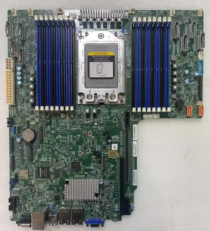 Carte mère super micro MBD-H11SSW-NT prise unique SP3 EPYC CPU REV 2.0 M.2 DDR4 H11SSW-NT de carte mère pour serveur