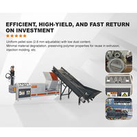 Nouvelle technologie EPE Granule faisant la machine Ligne de recyclage de polyéthylène expansé avec certification CE