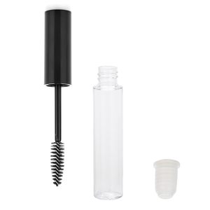 New Wholesale 8ml 10ml Mascara Tube Double <b>Brushes</b> Cosmetic Packaging Amber Eyeliner Eyelash Grower Glass Screen Printing - Product Image 5