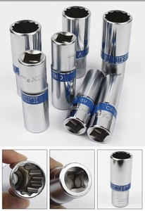 Factory Whosale 1/2 1/4 <strong>17mm</strong> 19mm 24mm Sleeve <strong>Sockets</strong> Industrial Bit Wrench Connector - Product Image 5