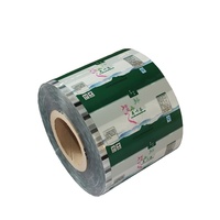 Matériau vendable à la chaleur pyramide à base de plantes régime sachet de thé enveloppe film plastique rouleau