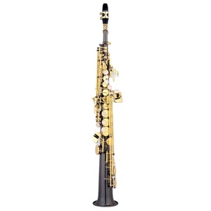 Saxophone professionnel Soprano en Nickel noir, à bas prix, de bonne qualité, chinois, nouveauté