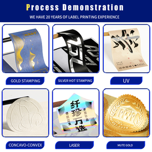 Không Thấ<span class=keywords><strong>m</strong></span> Nước Tùy Chỉnh Thương Hiệu Tư Nhân Logo Vòng Bao Bì Nhãn Sản Phẩ<span class=keywords><strong>m</strong></span> In Ấn Dính Logo Cuộn Kinh Doanh Dán Biểu Tượng Tùy Chỉnh - Product Image 2