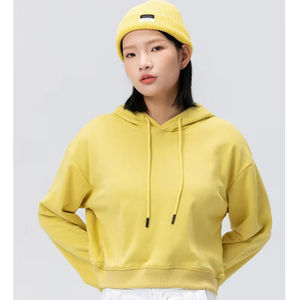 Moletom Feminino de Outono Inverno em Corduroy com Bordado de Letras, Manga Longa, Quente e Estiloso - Product Image 1