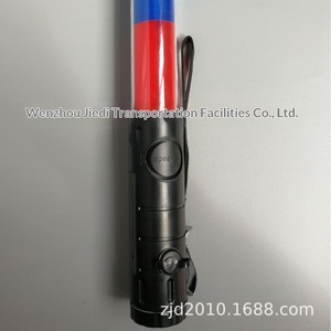 Bâton lumineux LED rechargeable multifonctionnel <span class=keywords><strong>rouge</strong></span> et bleu avec avertissement sonore, bâton fluorescent réfléchissant pour la circulation - Product Image 3