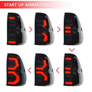 Luz Trasera LED Roja de Nuevo Diseño para Hilux Revo Rocco 2016-2023, Luz de Freno - Product Image 3