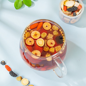Formule de thé pour les reins personnalisée Ginseng Sept Trésors Mélange Détox Thé en vrac parfumé fait main Goji Maca Dattes rouges - Product Image 5