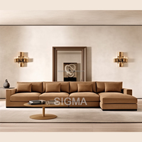 Moderne Simple Dernier Canapé Confortable en Tissu de Luxe Personnalisable Intérieur Mobilier Salon Villa Hôtel