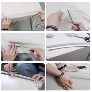 Protezione di sicurezza per bambini in PVC NBR protezioni angolari per bordi e angoli di protezione per <span class=keywords><strong>legno</strong></span> e metallo in plastica - Product Image 5