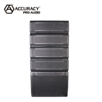 Sistema de PA Profesional para Escenarios Accuracy Pro Audio LA615D de 1400W, Altavoces Activos de Línea Profesional para Exteriores