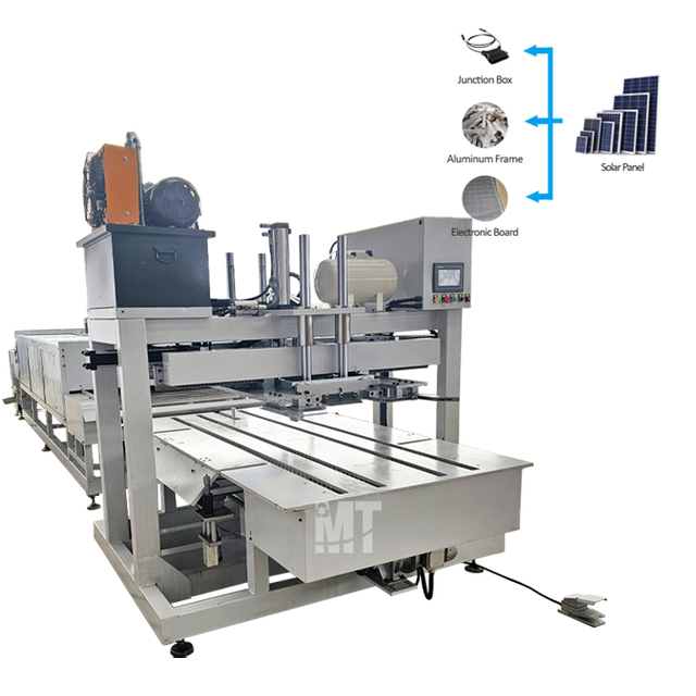 Newly upgraded fully automatic photovoltaic panel splitting machine production line