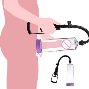 男性自慰器阴茎增大泵手动吸气放大器勃起辅助真空泵增大性玩具