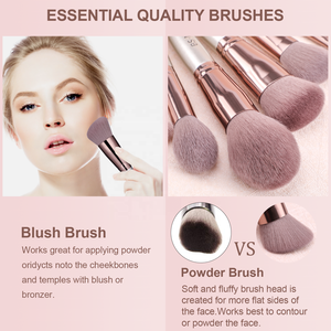 BS-MALL 2020 <span class=keywords><strong>amazon</strong></span> Offre Spéciale brosses champagne or 15 pièces de luxe maquillage brosse ensemble - Product Image 3
