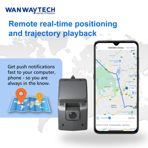 Wanway Dashcam wifi xe Ghi Video 4g Ai ống kính kép TFT Dashcam 2 kênh video trực tiếp với GPS theo dõi và giám sát - Product Image 6