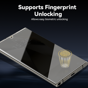 Đầy đủ keo HD rõ ràng TPU vật liệu mềm chống thấm nước chống trầy xước chống gián điệp bảo vệ màn hình riêng tư cho Samsung S25 S24 S23 - Product Image 3