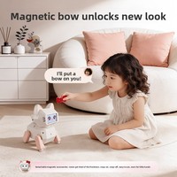 Nouvel Arrivage : Robot Chien Doraemon Xiao Le AI, Modèle Grand Format, Jouet d'Éveil, Compagnon de Bureau Rechargeable avec Fonction Musicale