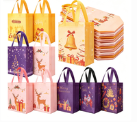 Sac fourre-tout pliable réutilisable en non-tissé avec motif lettres thermocollées, grand format, avec bandoulière, pour promotion et shopping