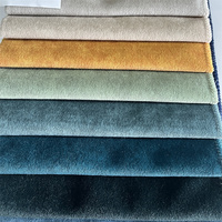 Tissus de canapé en velours imperméable de haute qualité Mosha impression tissu Textile à la maison pour meubles chaise chaîne tricoté Style uni