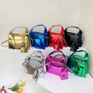 Fashion Trendy Bag for Women Spring New Collection Bright Face Shoulder Bags for Women Crossbody Bag <b>Small</b> Square <b>Handbag</b> - Product Image 6