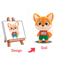 Jouets en peluche renard personnalisés les plus vendus, poupées créatives, cadeaux, oreillers, poupées douces et mignonnes en forme de pêche