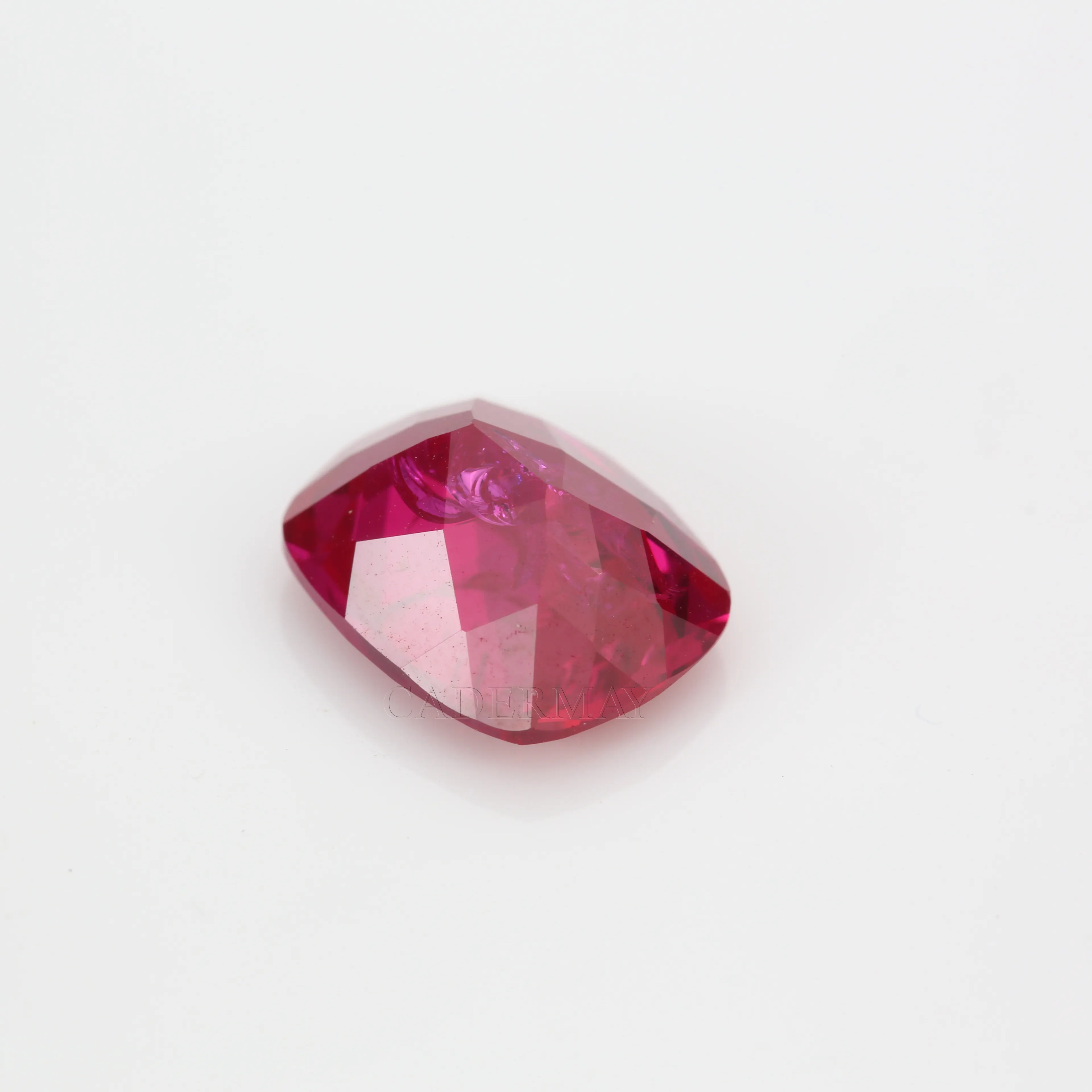 Cadermay Hot selling Antique Cushion Shape Lab-Grown Diamond Ruby 5# 4*6mm~12*16mm excellent quality synthetic Ruby Gemstone