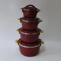 Prix abordable 1L+2.5L+4.5L+6.5L ABS+Acier inoxydable Réchaud alimentaire thermique pour la restauration Casserole isotherme Réchaud alimentaire pour usage domestique