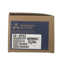 Motor Servo AC HF-KP43 de Baja Inercia y Alta Velocidad, Accionamiento de Precisión de 400W 3000rpm 200V para Máquinas CNC, Robots de Empaquetado y Posicionamiento de Precisión