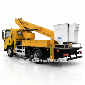 lisuzu 4x2 Insulated Aerial Platform Truck Bucket Lift Vehicle for Electrical Utility Service - Product Image 4