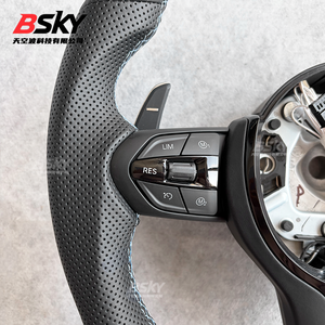 <span class=keywords><strong>Volante</strong></span> Deportivo de Cuero Perforado para BMW F30 F10 E90 E70 E71 F35 F22 F18 E46 <span class=keywords><strong>E36</strong></span> E60 M3 M4 M5 <span class=keywords><strong>M</strong></span> Sport - Product Image 3