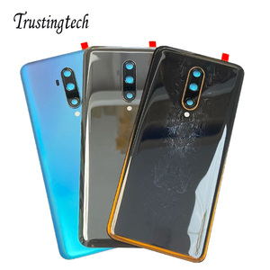 Para Oneplus <span class=keywords><strong>7T</strong></span> Pro, cubierta trasera de cristal de batería, carcasa de Panel de carcasa de puerta trasera para <span class=keywords><strong>One</strong></span> <span class=keywords><strong>Plus</strong></span> <span class=keywords><strong>7T</strong></span> Pro, reemplazo con lente de cámara - Product Image 2