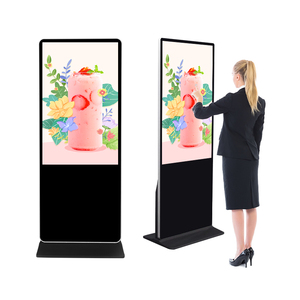 Kiosque tactile sur pied pour intérieur, écran d'affichage numérique, lecteur publicitaire LCD, 43 55 pouces, kiosque 55 pouces - Product Image 1