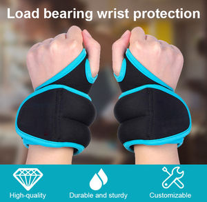 Juego de Pesas de Tobillo Premium Más Vendido <span class=keywords><strong>con</strong></span> Peso Ajustable para Muñeca, Chaleco de Gimnasio, Pesas de Muñeca <span class=keywords><strong>con</strong></span> Bolsa de Arena para Entrenamiento de Fuerza - Product Image 5