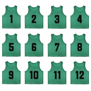 مصنع بالجملة مخصص سترة كرة القدم التدريب شبكة مريلة - Product Image 4