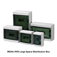 Boîtier de distribution électrique solaire extérieur CE IP65 étanche en ABS, boîte de jonction, coffret MCB