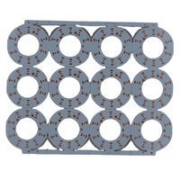 Circuit imprimé nu en Pcb, une couche, pour la lumière LED, usine, pièces