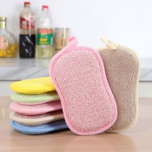 Éponge de nettoyage double face à absorption rapide pour la cuisine - Product Image 1