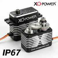 Servomoteur numérique XQ Power étanche IP67 50KG à couple élevé, vitesse élevée 0,108 SEC, encodeur magnétique, pour modèles RC à l'échelle 1/5 et 1/8