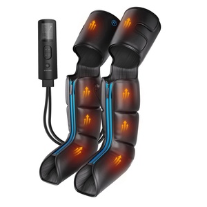 Masseur professionnel à pression pour le genou, le mollet et la jambe - Soins articulaires à domicile, masseur de jambe à 4 chambres - Product Image 1