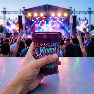 Festival Party Cups 20oz 22oz 24oz 32oz Food Grade PP <b>Plastic</b> Material Game Day Must Have for Beer and <b>Drinks</b> PRS - Product Image 5