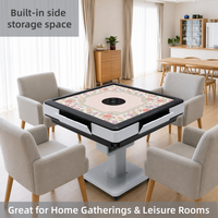 Table de Mahjong Pliante Portable Multifonctionnelle Moderne de Luxe Personnalisée avec Pieds en Métal Acier Inoxydable pour Divertissement