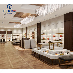 ไอเดียการออกแบบร้านบูติก<span class=keywords><strong>ส</strong></span>ุดหรู ไฟ LED ร้านค้ารองเท้าและกระเป๋าที่เป็นมิตรกับ<span class=keywords><strong>ส</strong></span>ิ่งแวดล้อม ทนทาน ชั้นวางสินค้า - Product Image 2