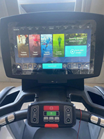 Équipement de gymnastique commercial Tapis roulant de fitness Machine de marche motorisée à déclin Calories plates portables Utilisation de gymnastique avec clavier