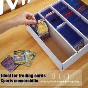 B382 Bán Buôn Thể Thao Đếm Thẻ Các Tông Hộp Lưu Trữ Số Lượng Lớn Thẻ 10 Ngăn Trò Chơi Thể Thao Bóng Chày Lưu Trữ Bìa Hộp Thẻ - Product Image 4