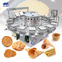 Machine à rouleaux d'œufs, machine à gaufrettes pour la sainte communion, vente en Chine, machine à gaz pour faire des barquillos en cône